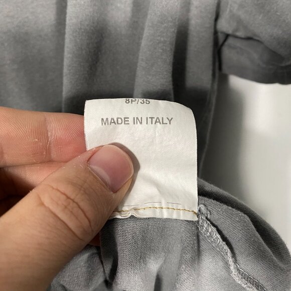 A Cold Wall* Acid Wash Bracket Logo Slate 4 Gray T-shirt Men's size XL - Picture 8 of 10